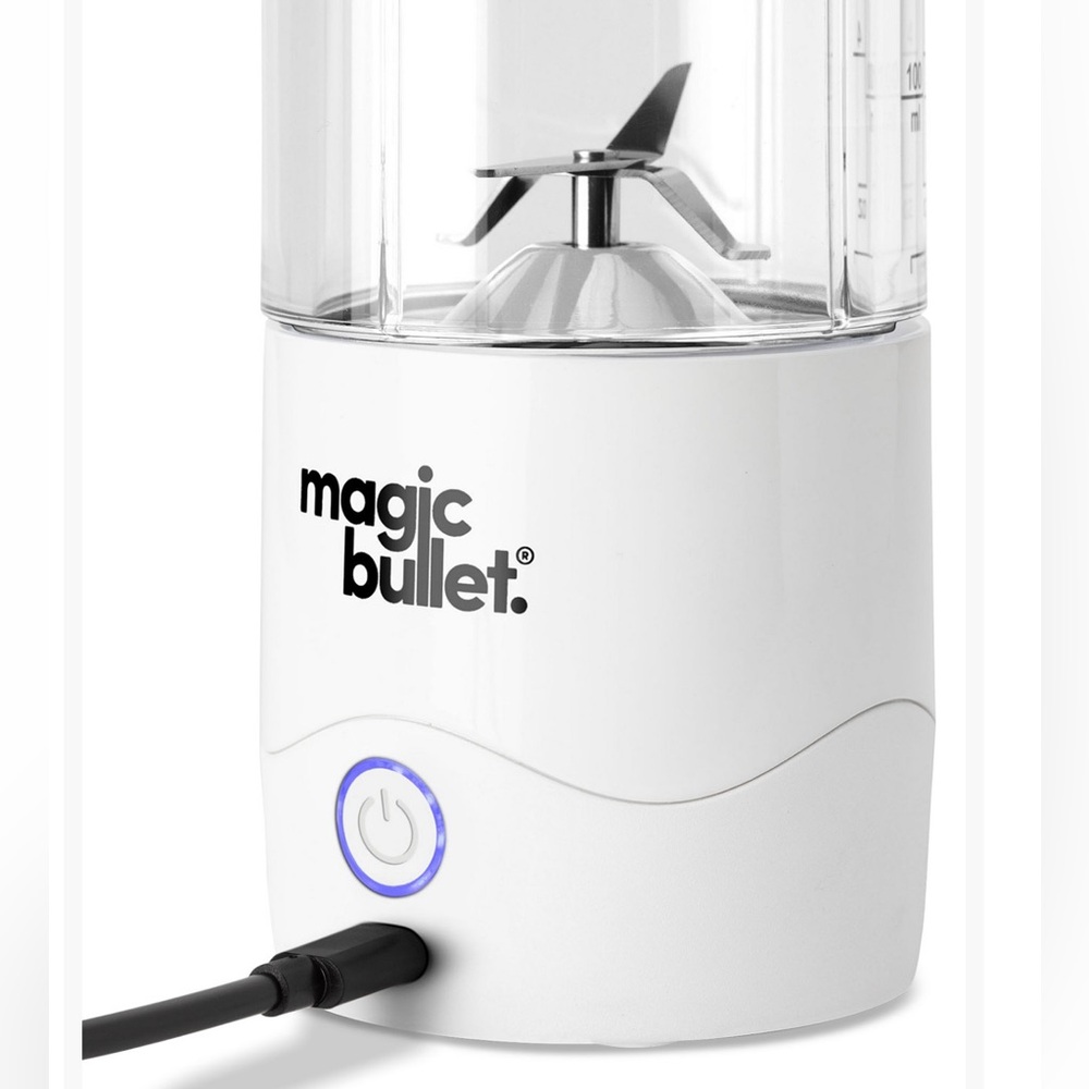 Magic Bullet Portable Blender NEW White USB Rechargeable - Picture 5 of 8